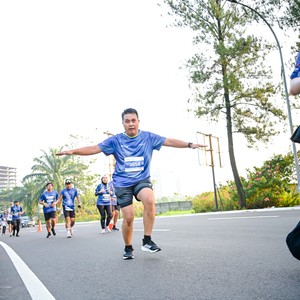Race photo from BOGORUN 2026