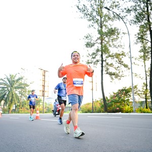 Race photo from BOGORUN 2026