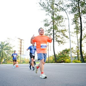 Race photo from BOGORUN 2026