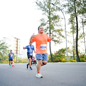 Race photo from BOGORUN 2026