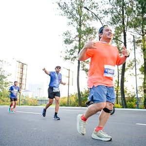 Race photo from BOGORUN 2026