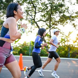 Race photo from BOGORUN 2026