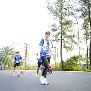 Race photo from BOGORUN 2026