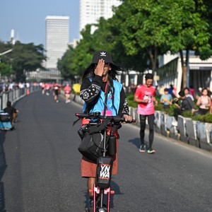 Race photo from SMARTFREN RUN 2026