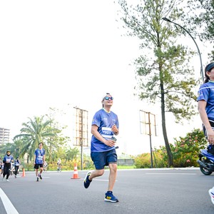 Race photo from BOGORUN 2026