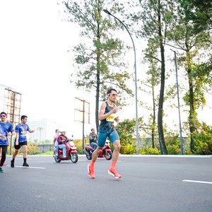 Race photo from BOGORUN 2026
