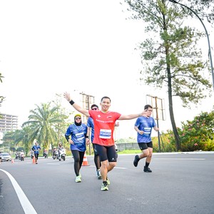 Race photo from BOGORUN 2026