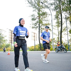 Race photo from BOGORUN 2026