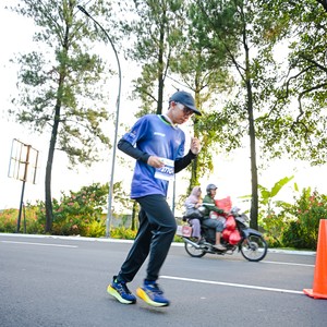 Race photo from BOGORUN 2026