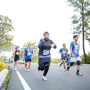 Race photo from BOGORUN 2026