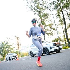 Race photo from BOGORUN 2026