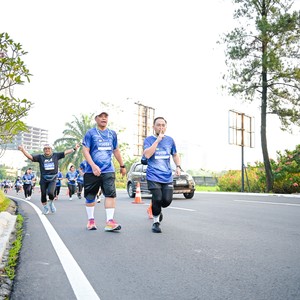 Race photo from BOGORUN 2026