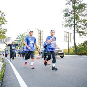 Race photo from BOGORUN 2026