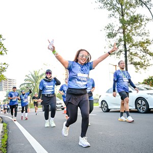Race photo from BOGORUN 2026