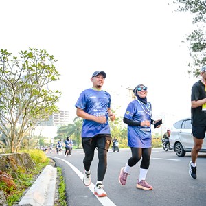 Race photo from BOGORUN 2026