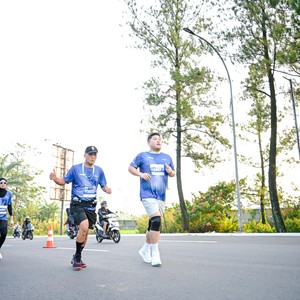 Race photo from BOGORUN 2026