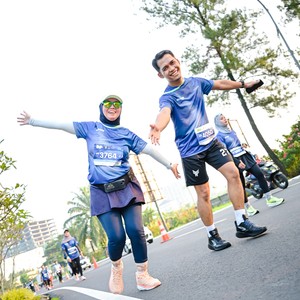 Race photo from BOGORUN 2026