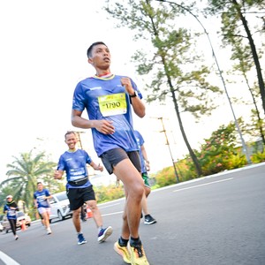 Race photo from BOGORUN 2026