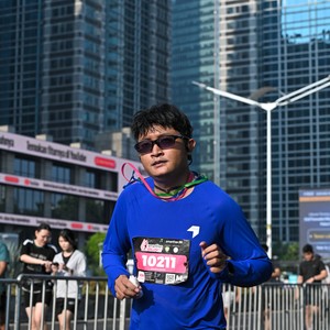 Race photo from SMARTFREN RUN 2026