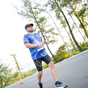Race photo from BOGORUN 2026