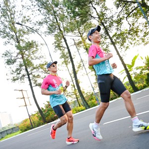 Race photo from BOGORUN 2026