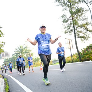 Race photo from BOGORUN 2026