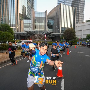 Race photo from ISOPLUS RUN 2026 - JAKARTA