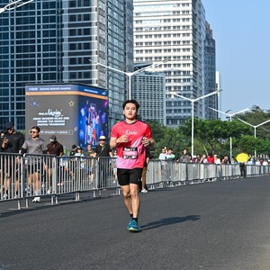 Race photo from SMARTFREN RUN 2026