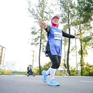 Race photo from BOGORUN 2026