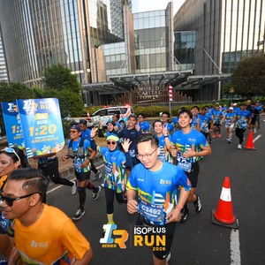 Race photo from ISOPLUS RUN 2026 - JAKARTA