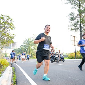 Race photo from BOGORUN 2026