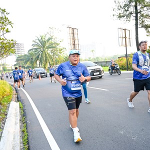 Race photo from BOGORUN 2026