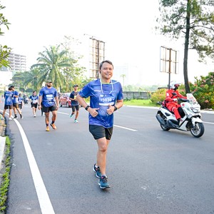 Race photo from BOGORUN 2026