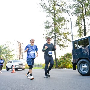 Race photo from BOGORUN 2026