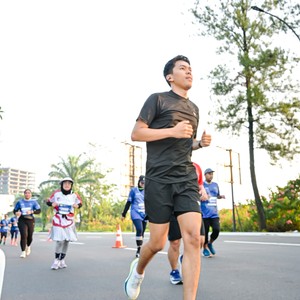 Race photo from BOGORUN 2026