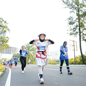 Race photo from BOGORUN 2026