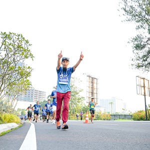 Race photo from BOGORUN 2026