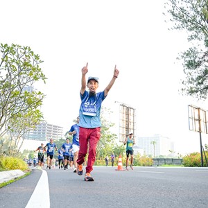Race photo from BOGORUN 2026