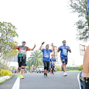 Race photo from BOGORUN 2026