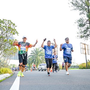 Race photo from BOGORUN 2026