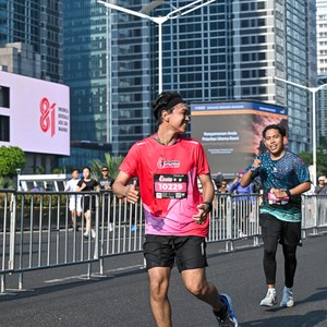 Race photo from SMARTFREN RUN 2026
