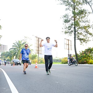 Race photo from BOGORUN 2026