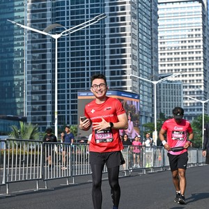 Race photo from SMARTFREN RUN 2026