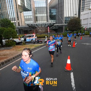 Race photo from ISOPLUS RUN 2026 - JAKARTA
