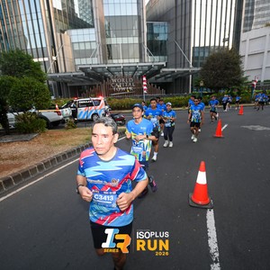 Race photo from ISOPLUS RUN 2026 - JAKARTA
