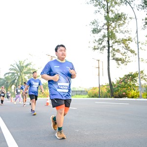 Race photo from BOGORUN 2026