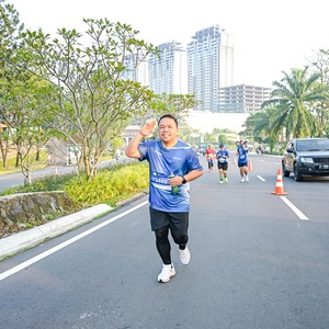 Race photo from BOGORUN 2026