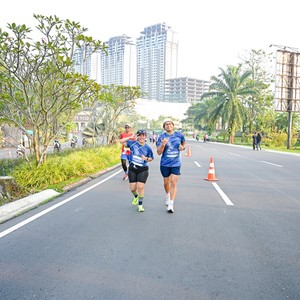 Race photo from BOGORUN 2026