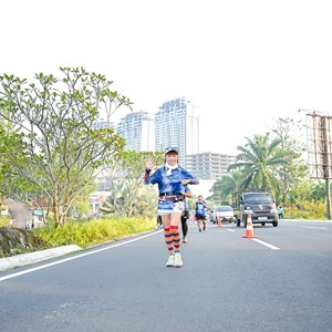 Race photo from BOGORUN 2026