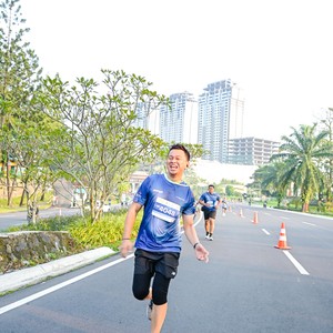 Race photo from BOGORUN 2026